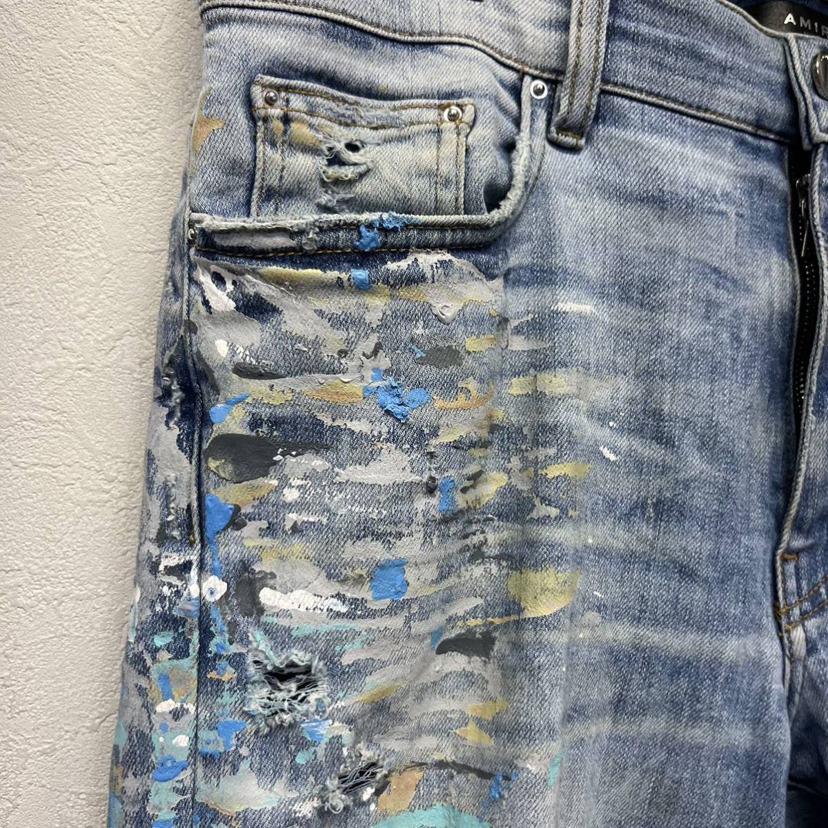 直売最安価格 Amiri painter jean アミリ ペインターデニム メンズ