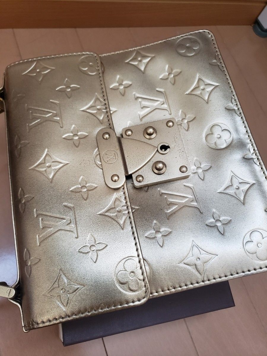 極美品 ルイヴィトン ヴェルニ スプリングストリート ミニハンドバッグ