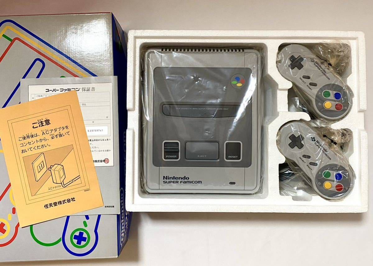 ヤフオク! - 未使用新品 任天堂 スーパーファミコン 本体 SFC