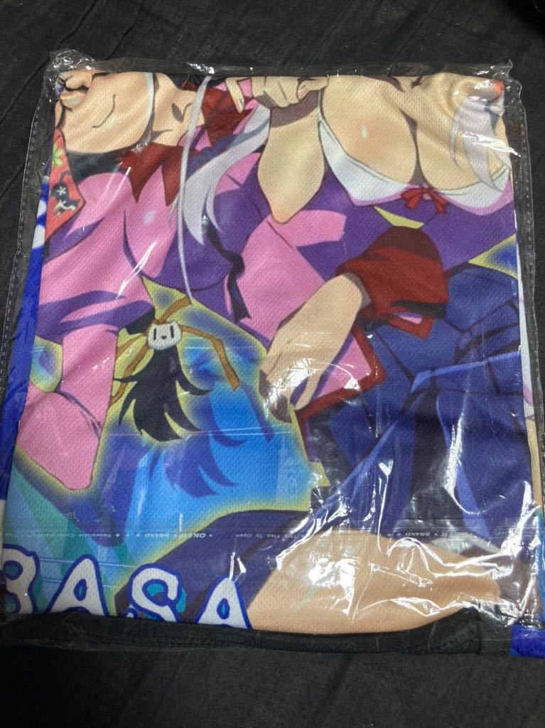 て 新品 化物語 物語シリーズ グッズ 羽川翼 ブラック羽川 制服 ポスター Tシャツ フリーサイズ FREE_画像2