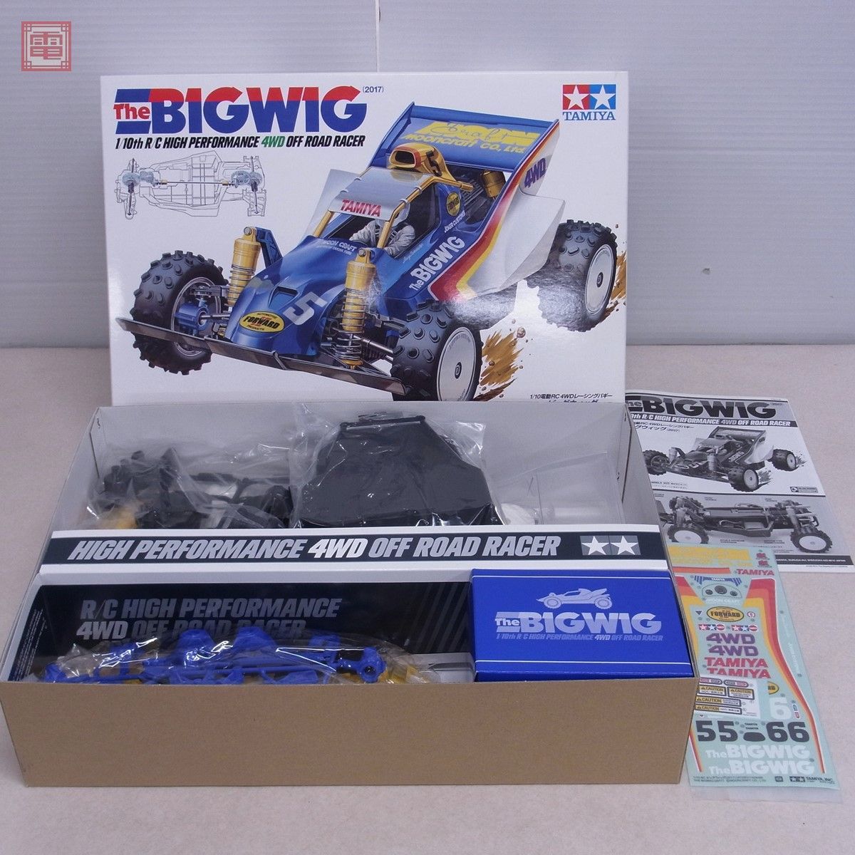 未組立 タミヤ 1/10 ビッグウイッグ 2017 4WDレーシングバギー 電動