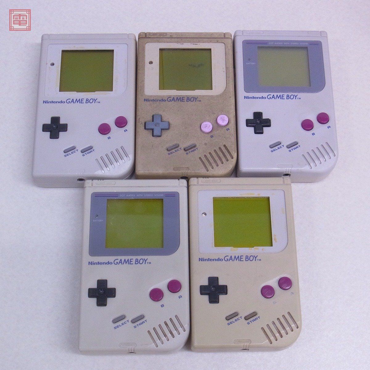 GB ゲームボーイ 本体 DMG-01 初代 GAME BOY まとめて5台セット