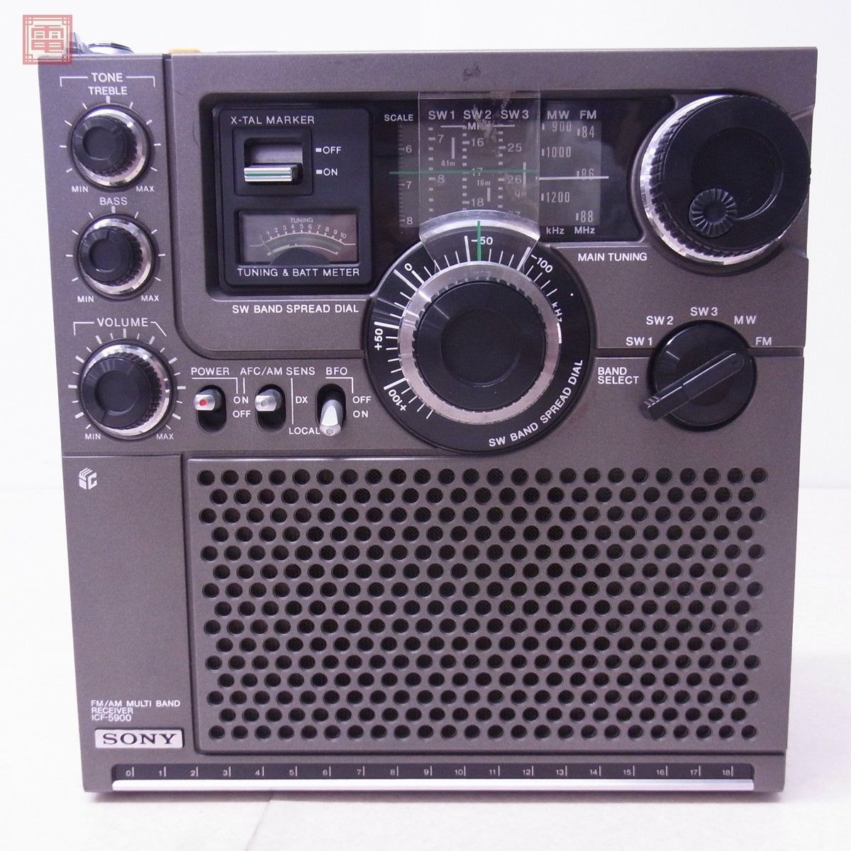 SONY ソニー ICF-5900 スカイセンサー MW/SW/FM BCLラジオ Skysensor