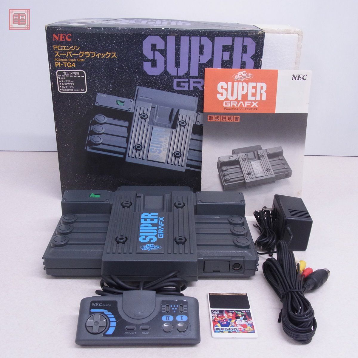 PCE PCエンジン スーパーグラフィックス PI-TG4 本体 SUPER GRAFX 日本