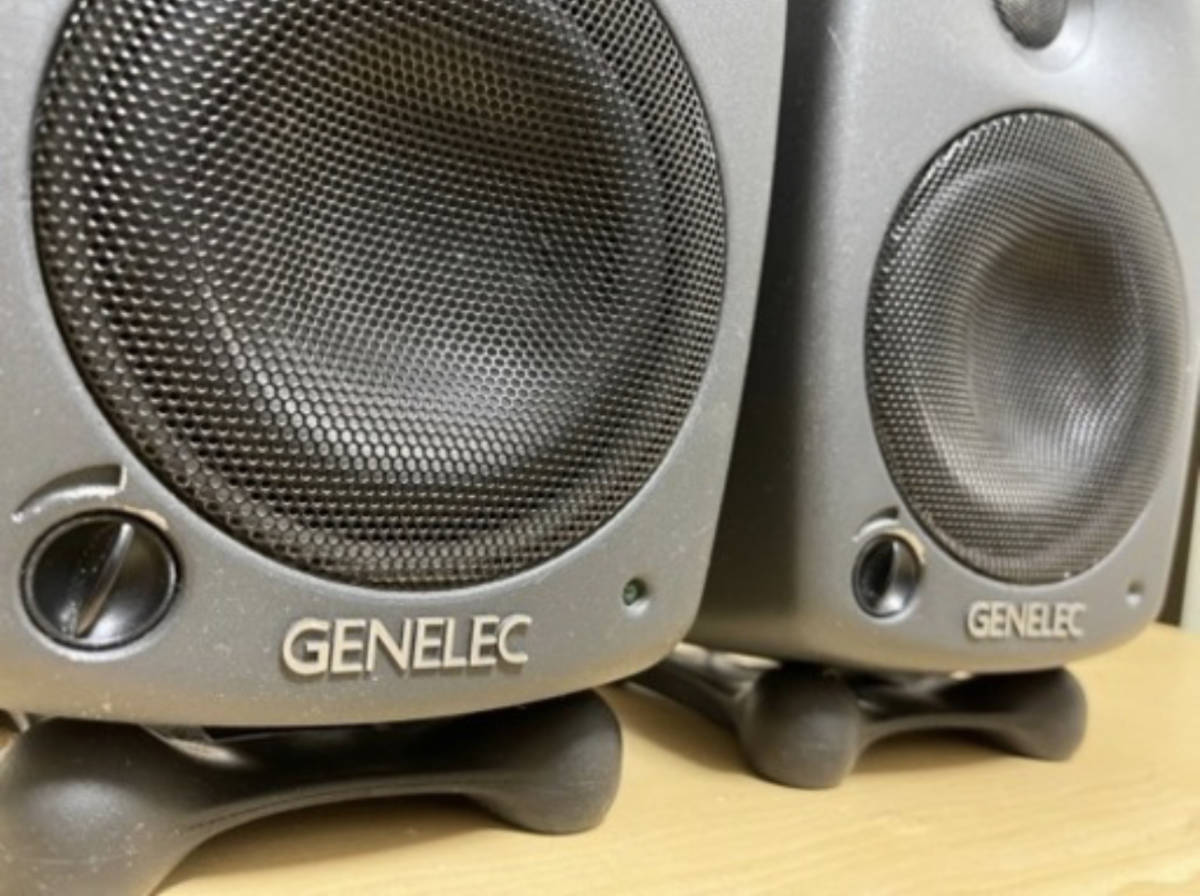 中古 GENELEC ジェネレック 8020A ペア - スピーカー 中古 GENELEC ジェネレック 8020A ペア - スピーカー