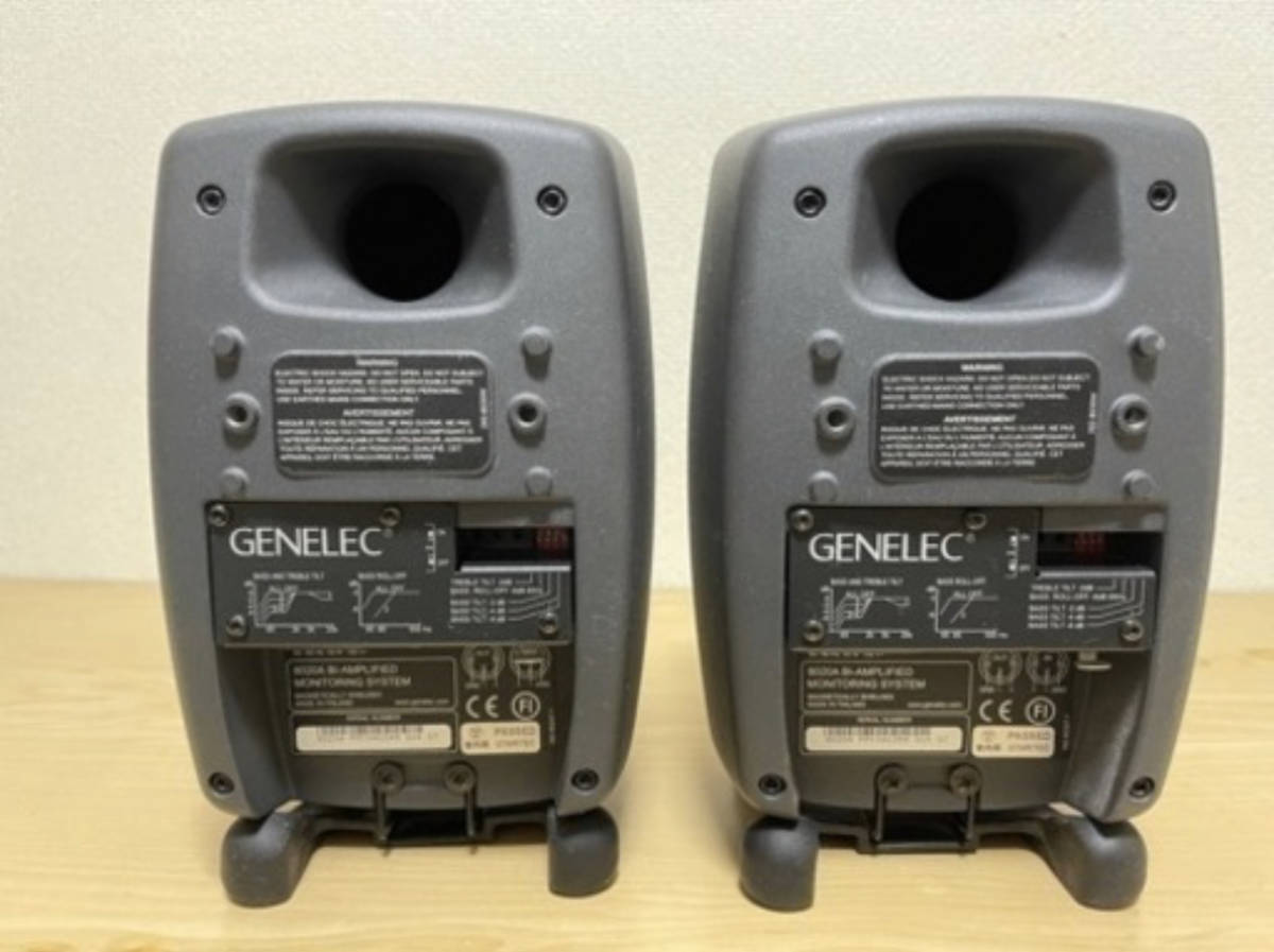 中古 GENELEC ジェネレック 8020A ペア - スピーカー 中古 GENELEC ジェネレック 8020A ペア - スピーカー