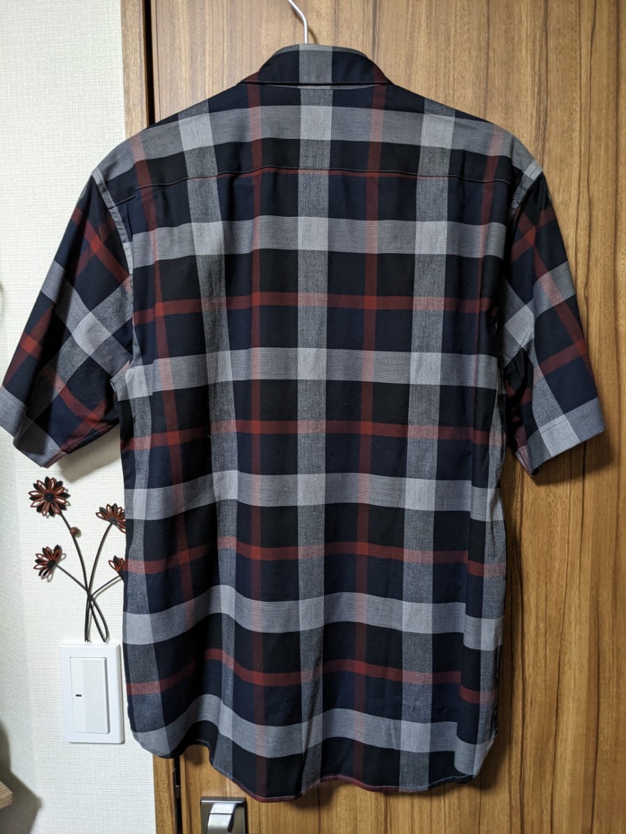 未使用 新品 ブラックレーベルクレストブリッジ 半袖シャツ チェック