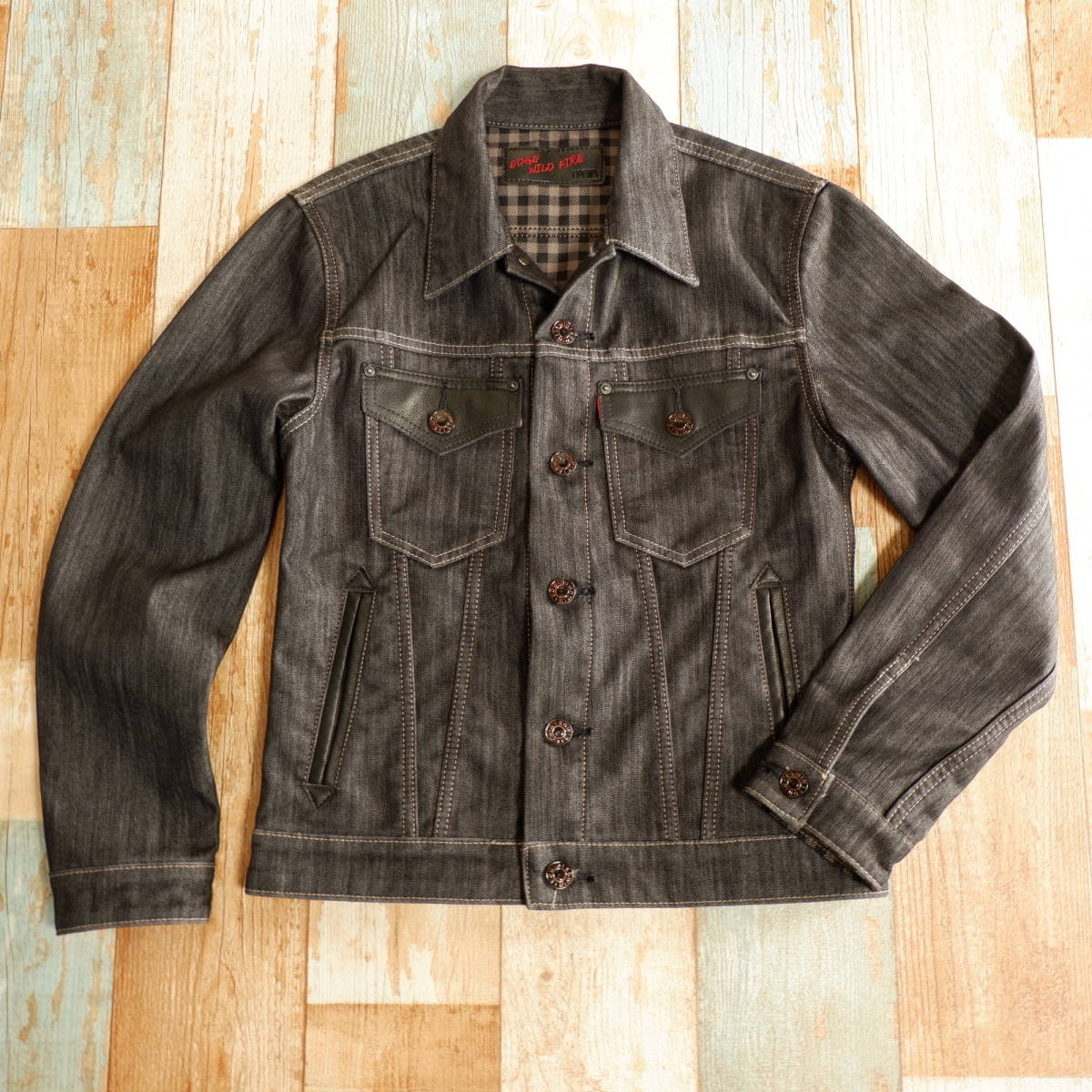 Beautiful Goods Edwin Wild Fire Protection Against Cold Denim Jacket Size M Real Yahoo Auction Salling Beautiful Goods Edwin Wild Fire Protection Against Cold Denim Jacket Size M Real Yahoo Auction Salling