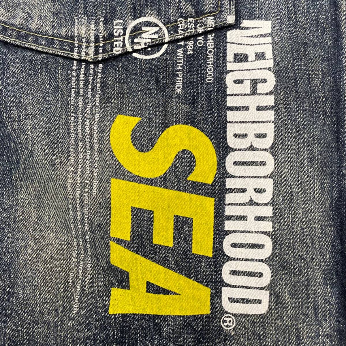 新品● NEIGHBORHOOD WIND AND SEA 20SS NHWDS/C-JKT コラボ デニムジャケット ネイバーフッド ウィンダンシー  201XBWSN-JKM01S XL