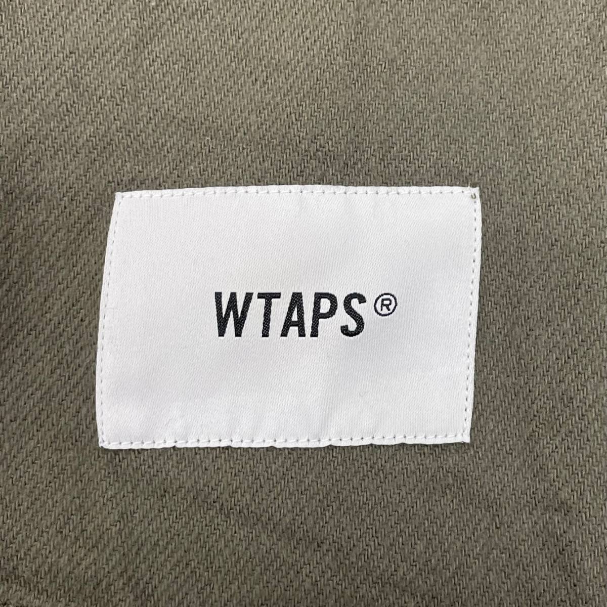 美品 ● WTAPS 21AW LEAGUE LS BEIGE 212TQDT-SHM04 ベースボールシャツ リーグ ダブルタップス S_画像4