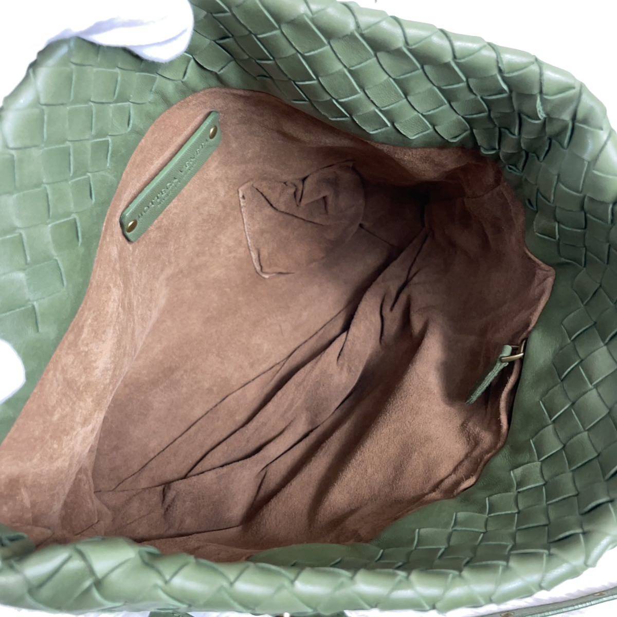 ○美品○ボッデガヴェネタ BOTTEGA VENETA イントレチャート メッシュ
