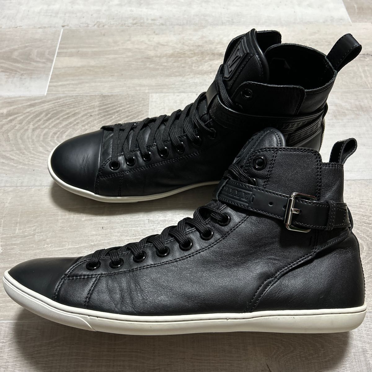 LOUIS VUITTON/ルイヴィトン ハイカットスニーカー ブラック サイズ9