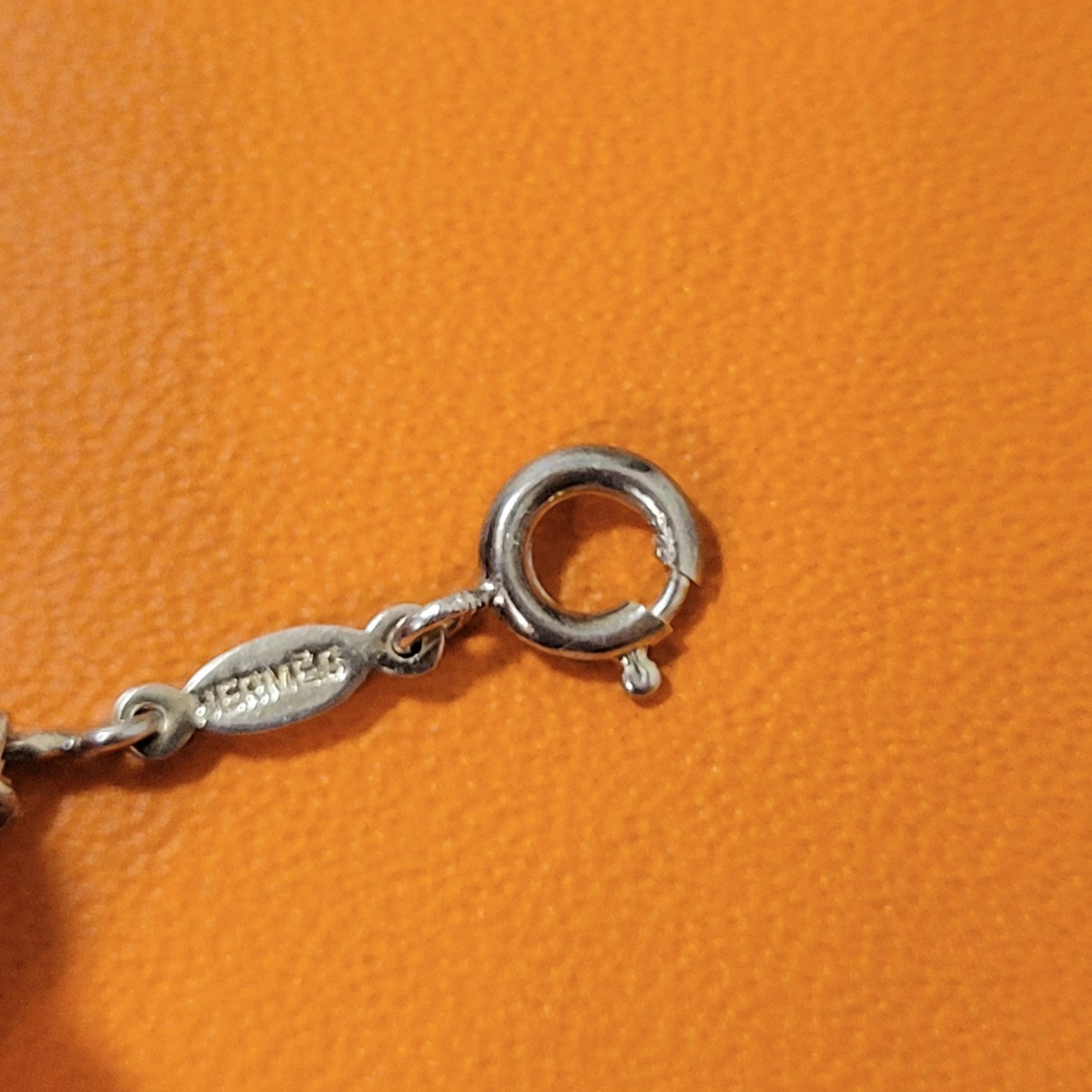 エルメス HERMES ロング ネックレス チェーン シルバー 925 50cm エルメス HERMES ロング ネックレス チェーン シルバー 925 50cm
