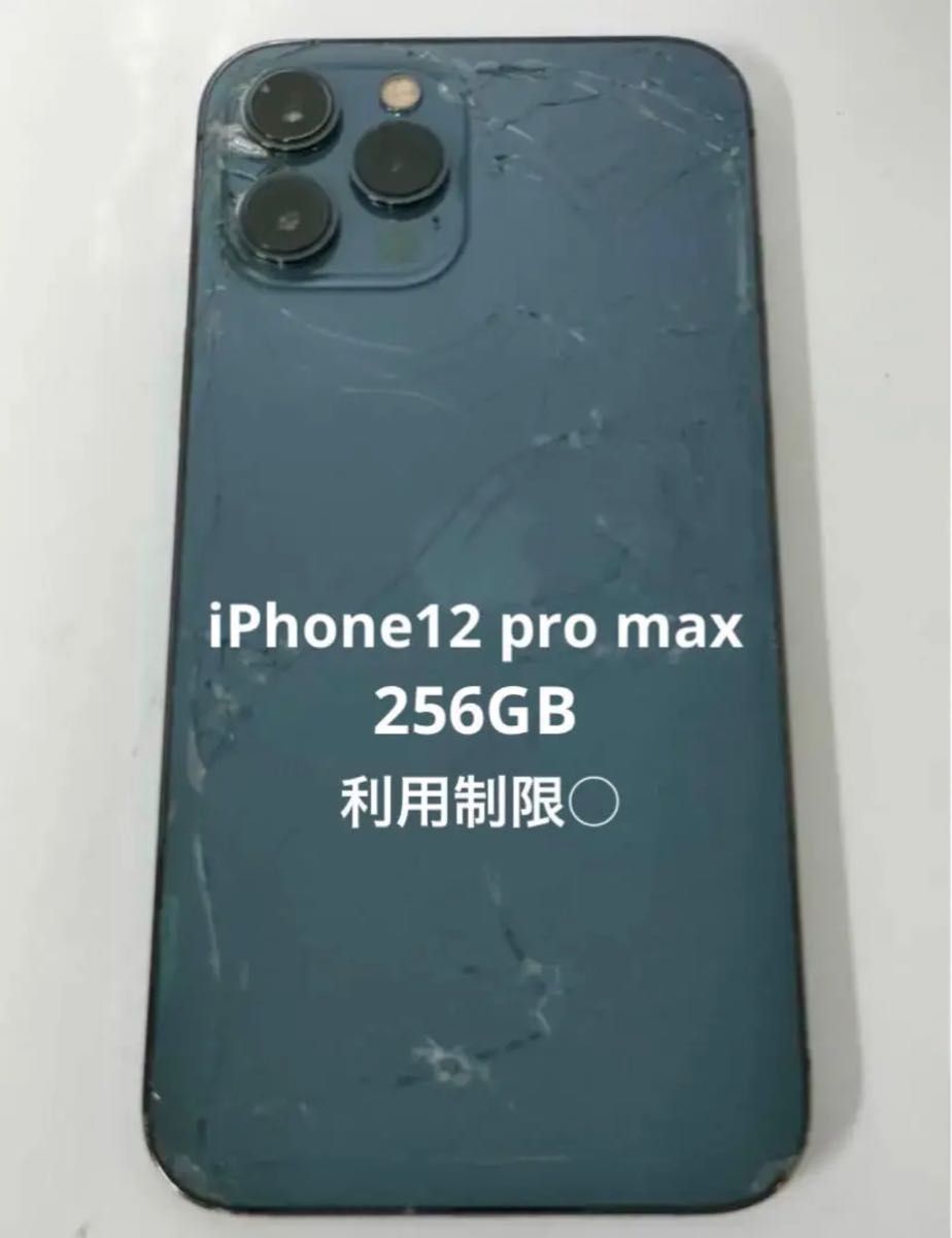 iPhone 12 Pro Max パシフィックブルー 256GB-