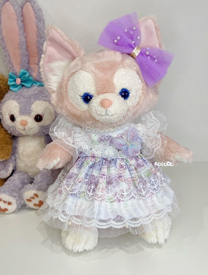 JANAYA ハンドメイド リーナベル用コスチューム 紫色ワンピース3点