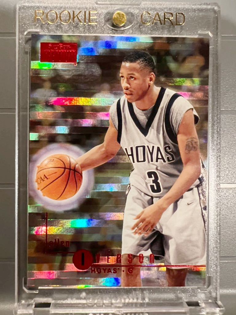 ◆ Star Rubies /150 ◆ 13 Upper Deck Fleer Retro Basketball Allen Iverson アレン・アイバーソン NBA 76ers Panini MVP スタールビー_画像1