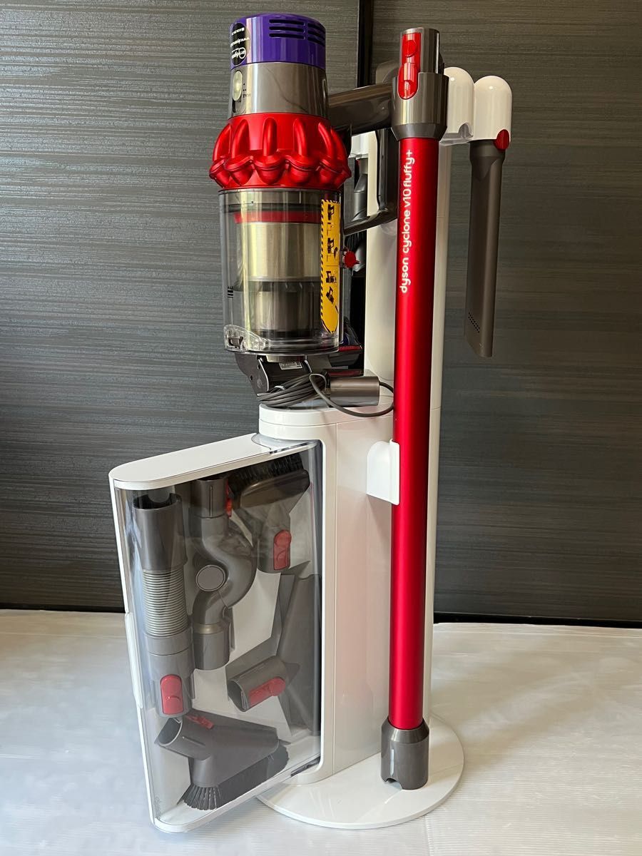 Dyson V10/sv12+専用フロアスタンドセット バッテリー55分稼働|Yahoo