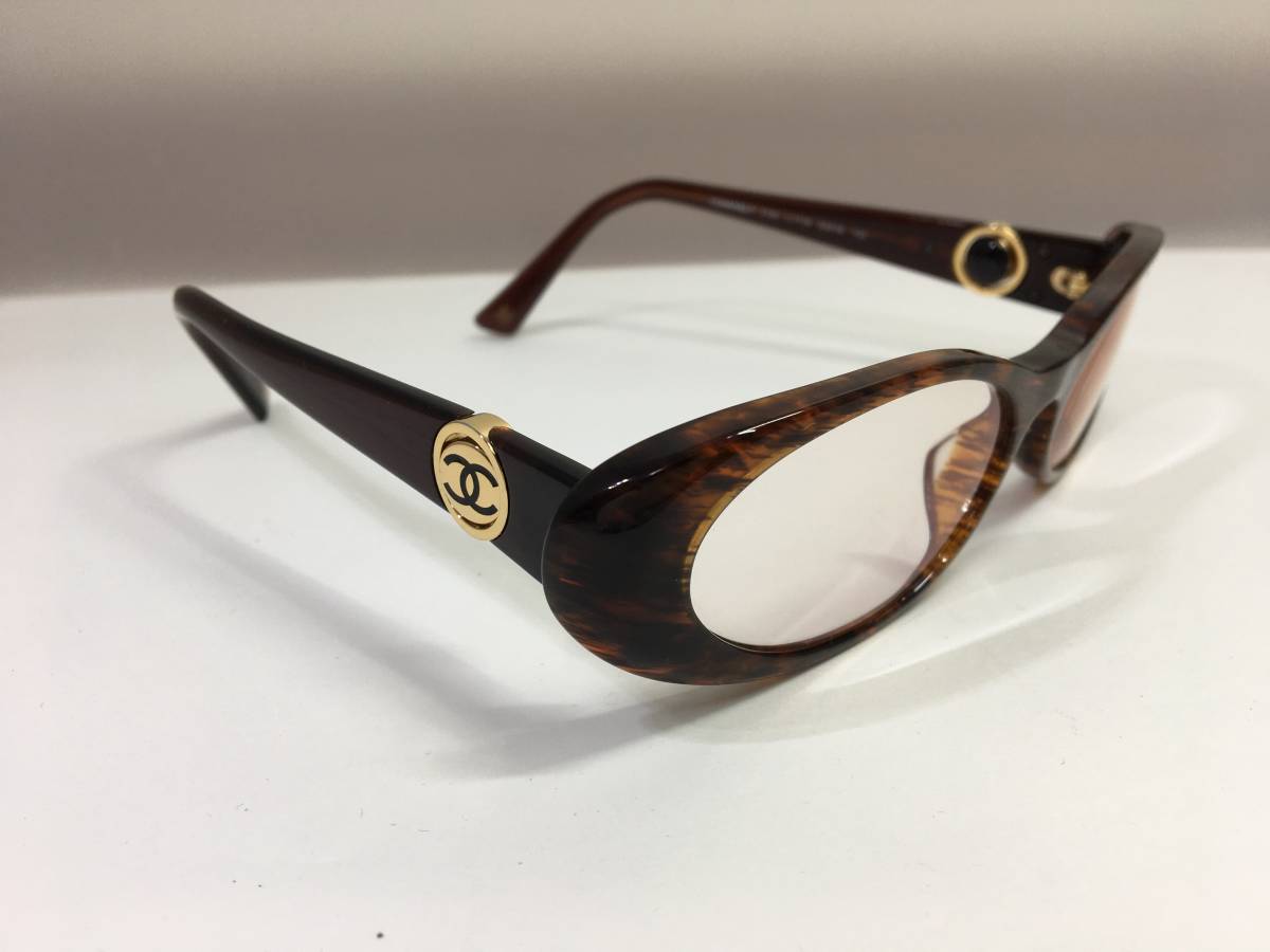コン無料】正規美品 CHANEL シャネル 3156 c 1119 度入り べっ甲 コン無料】正規美品 CHANEL シャネル 3156 c 1119 度入り べっ甲