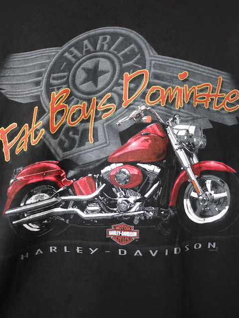 90s USA製 HARLEY-DAVIDSON R.K. STRATMAN ハーレーダビッドソン 両面プリント 半袖 Tシャツ(メンズ 2XL)ヴィンテージ_画像5