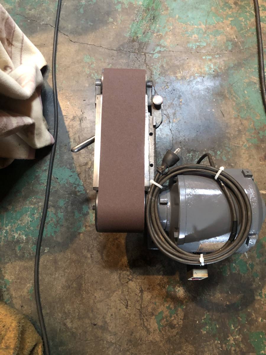 ベルトグラインダー(ミズホ松下電動工具)AC100v ベルトグラインダー(ミズホ松下電動工具)AC100v