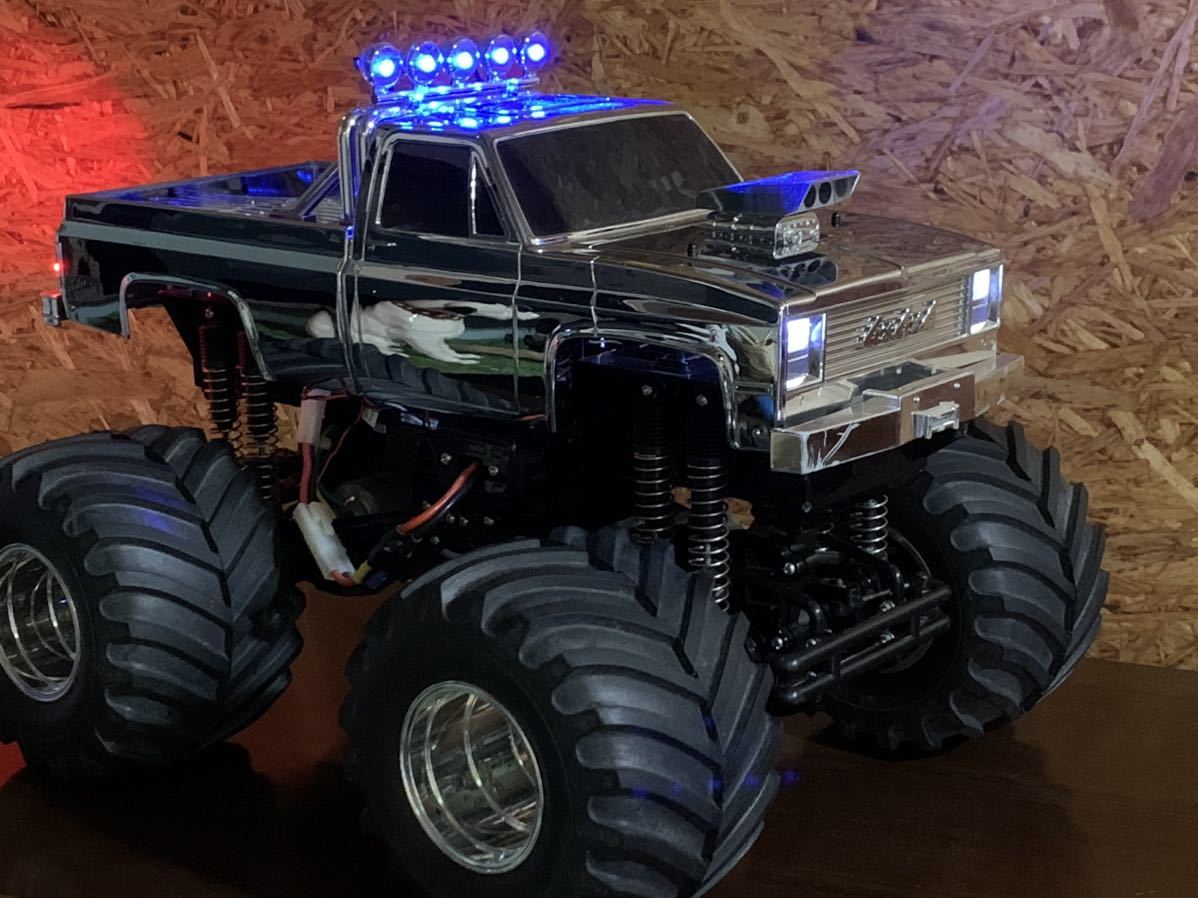 Yahoo!オークション - 1/10 タミヤ 4×4×4 スーパークラッドバスター ク...