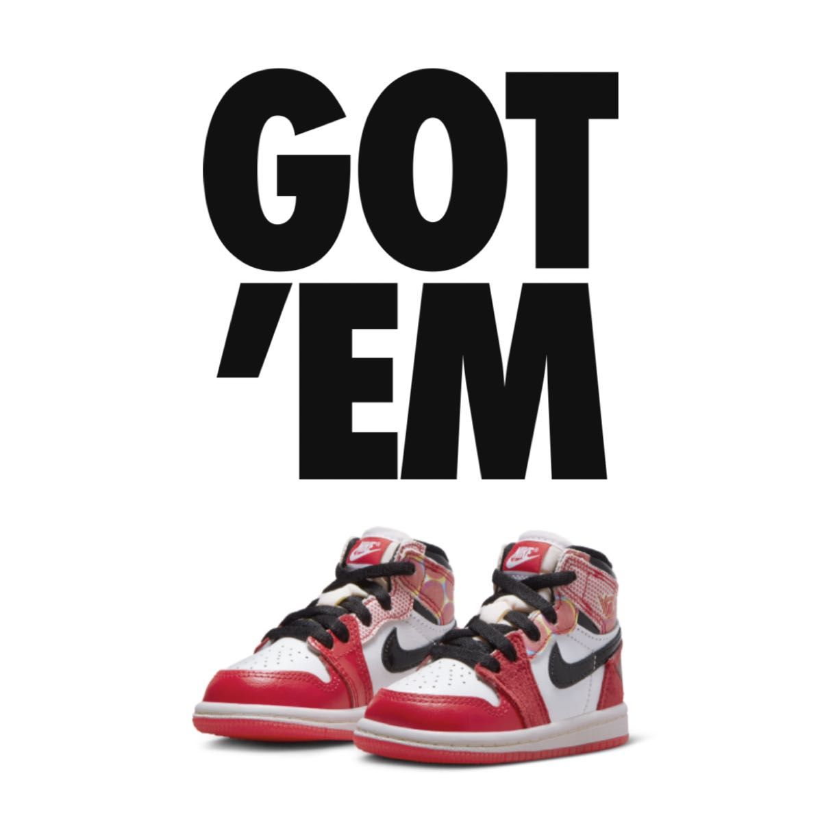 NIKE AIR JORDAN ベビージョーダン スパイダーマン 16cm Yahoo!フリマ
