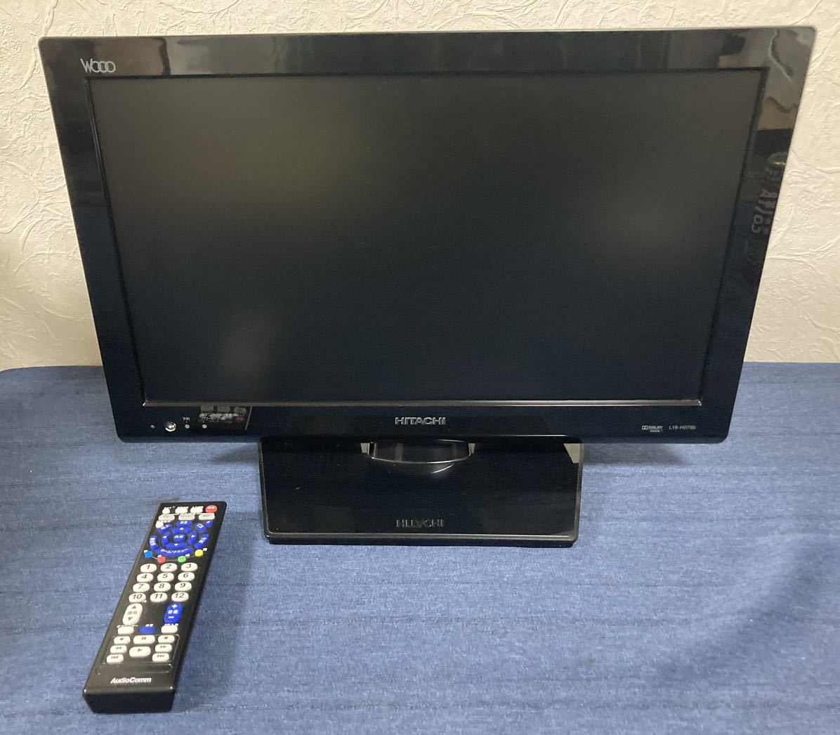 新生活応援価格 美品 HITACHI WOOO L19-H07 19型液晶テレビ B 新生活応援価格 美品 HITACHI WOOO L19-H07 19型液晶テレビ B