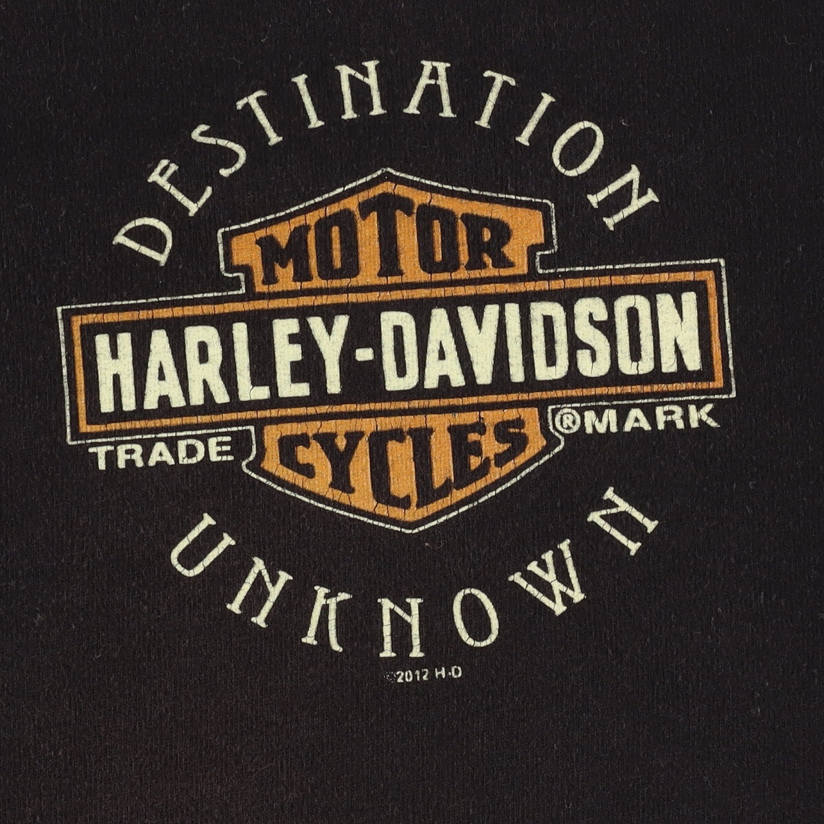 古着 ハーレーダビッドソン Harley-Davidson 両面プリント モーターサイクル バイクTシャツ メンズXL /eaa333074_画像4