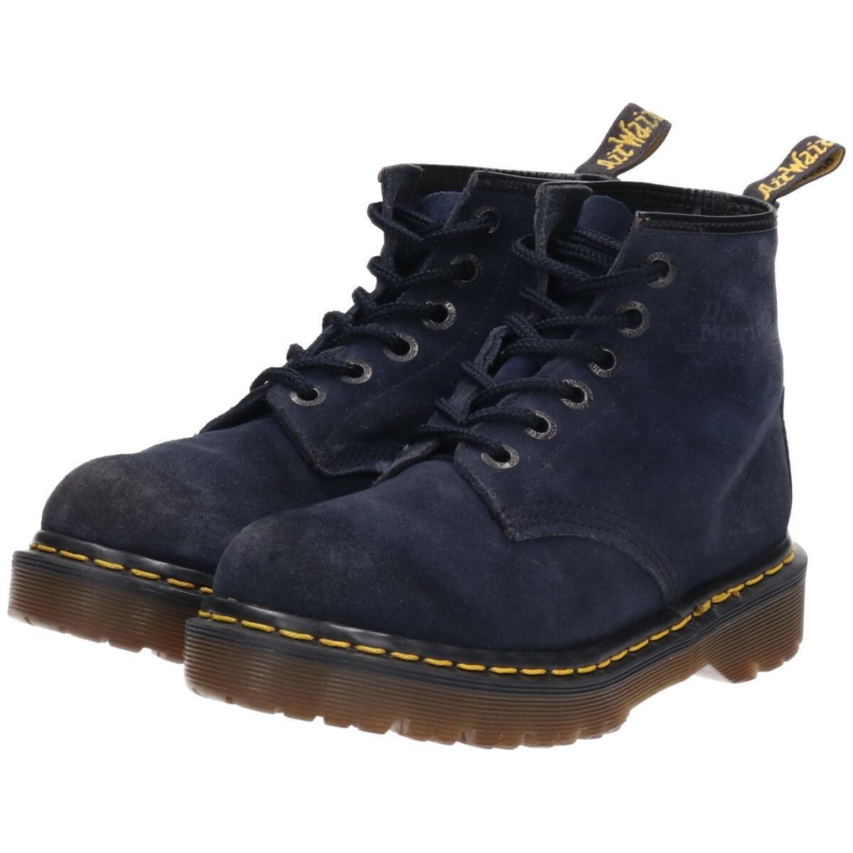 古着 ドクターマーチン Dr.Martens スエード 厚底 6ホールブーツ 英国製 UK4 レディース22.5cm /saa010777 【SS2306】_画像1