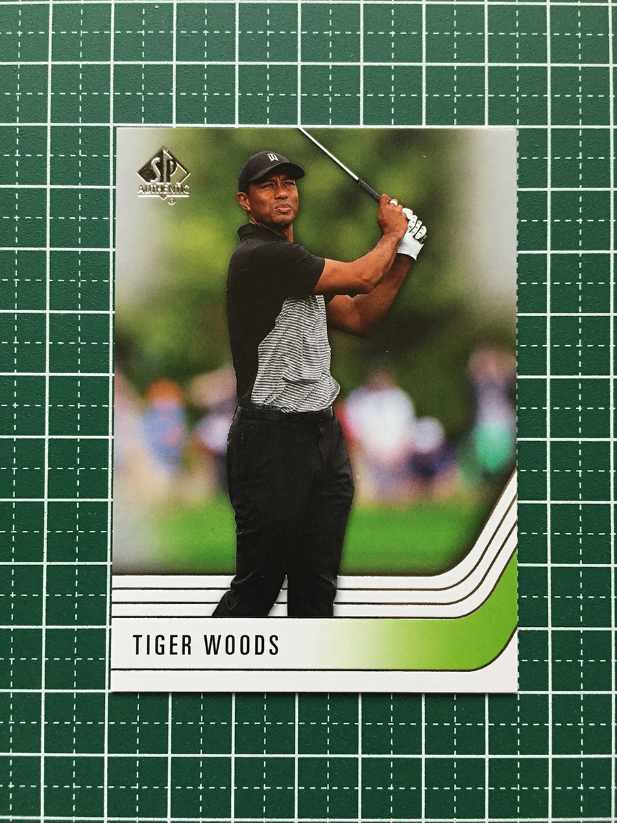 ★UPPER DECK 2021 SP AUTHENTIC GOLF #1 TIGER WOODS ベースカード「BASE」★_画像1