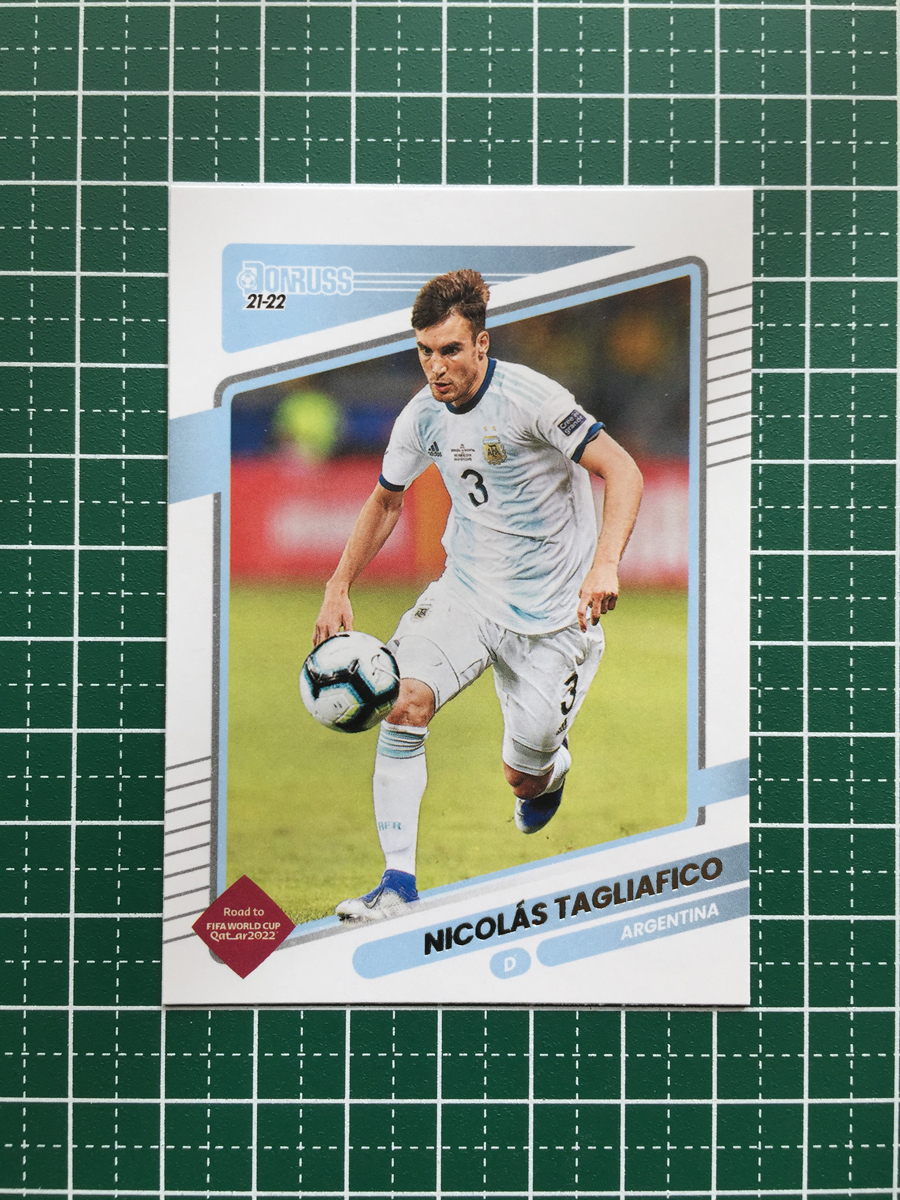 ★PANINI 2021-22 DONRUSS SOCCER ROAD TO QATAR #7 NICOLAS TAGLIAFICO［ARGENTINA／アルゼンチン］ベースカード「BASE」★_画像1