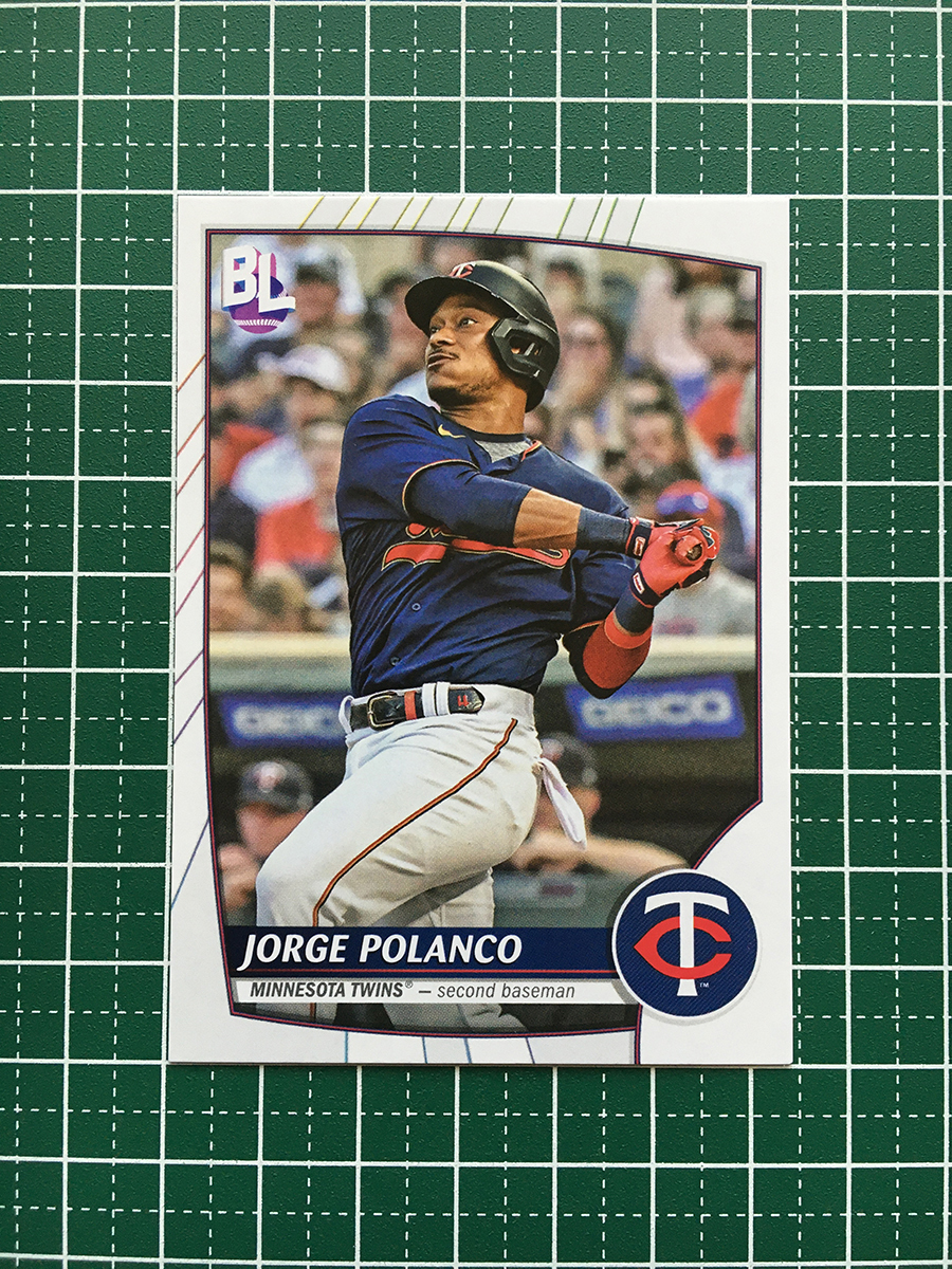 ★TOPPS MLB 2023 BIG LEAGUE #151 JORGE POLANCO［MINNESOTA TWINS］ベースカード「COMMON」★_画像1