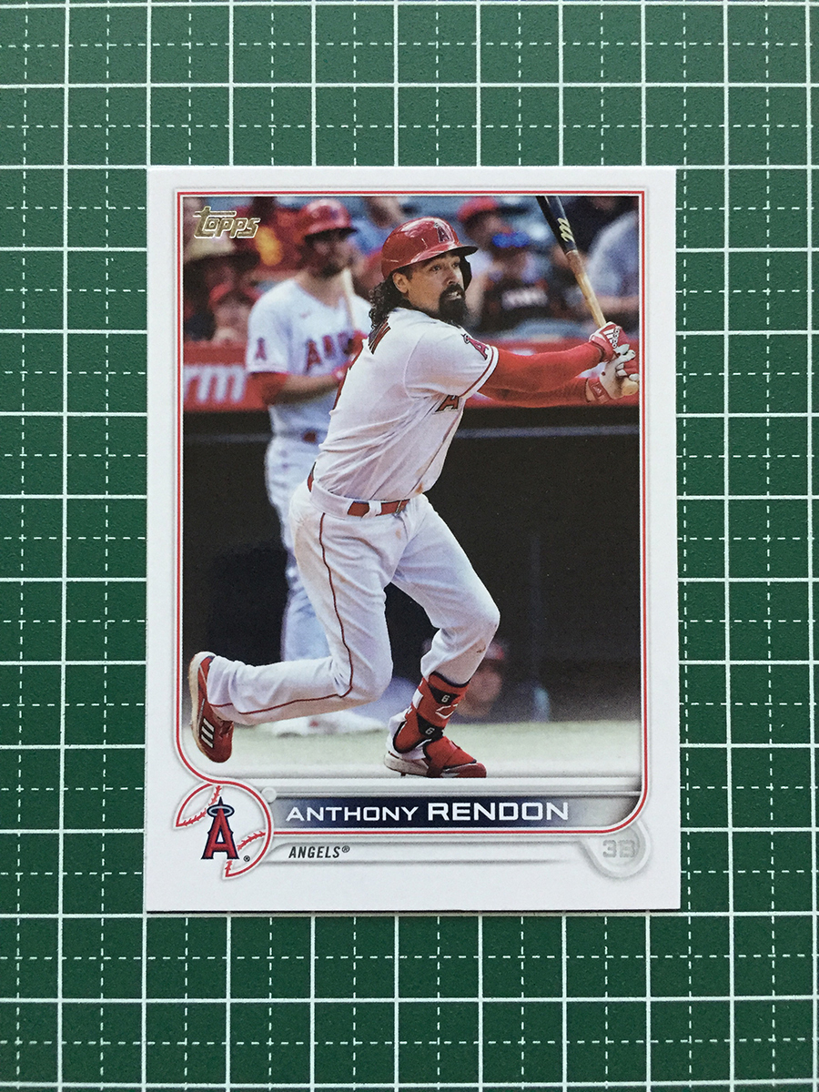 ★TOPPS MLB 2022 SERIES 2 #620 ANTHONY RENDON［LOS ANGELES ANGELS］ベースカード「BASE」★_画像1