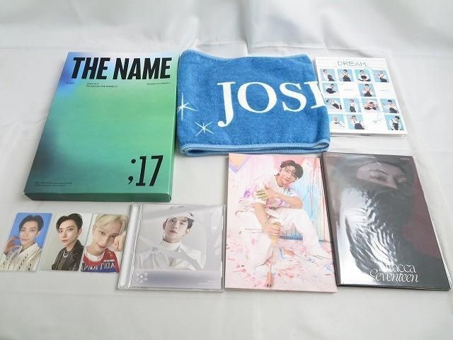 同梱可】中古品 韓流 SEVENTEEN フォトブック THE NAME 17 ジョシュア