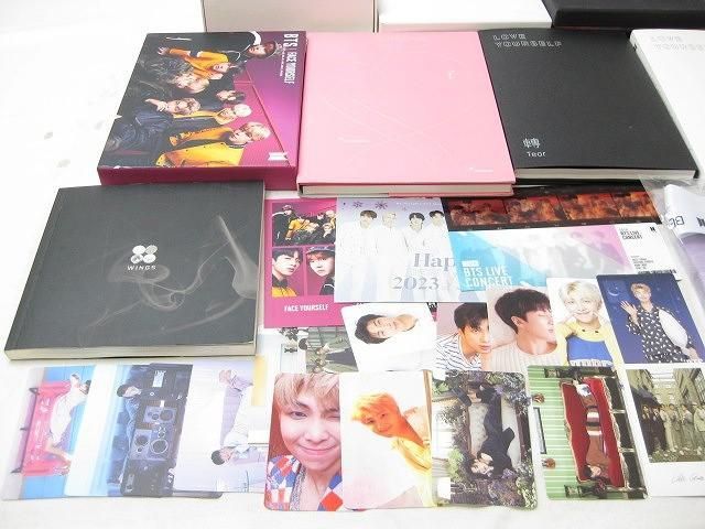 [ including in a package possible ] secondhand goods .. bulletproof boy .BTS YOUNG FOREVER flower sama year .WINGS trading card 15 sheets etc. goods set 