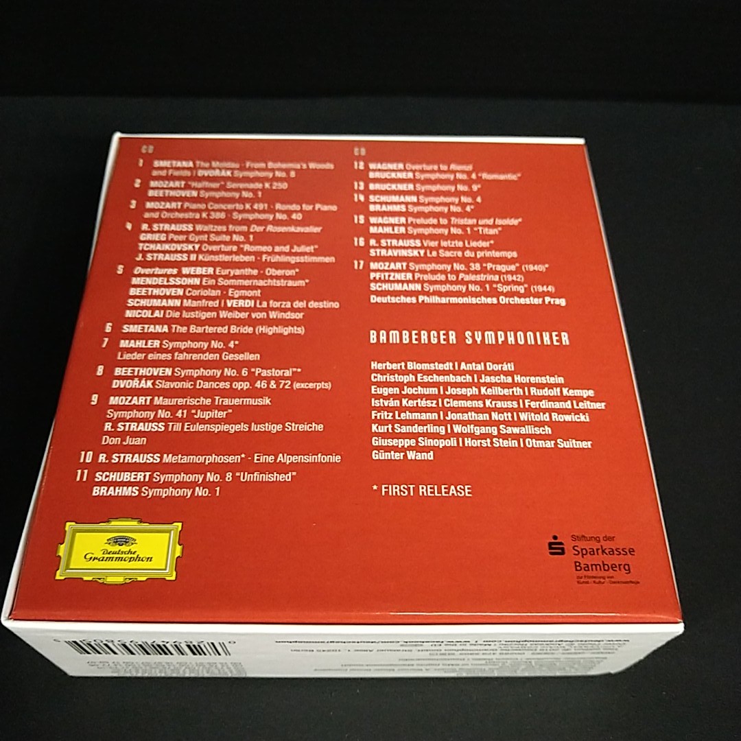 e（17CD）バンベルク交響楽団　創立70周年記念名演奏集　THE FIRST 70 YEARS BAMBERGER SYMPHONIKER_画像3