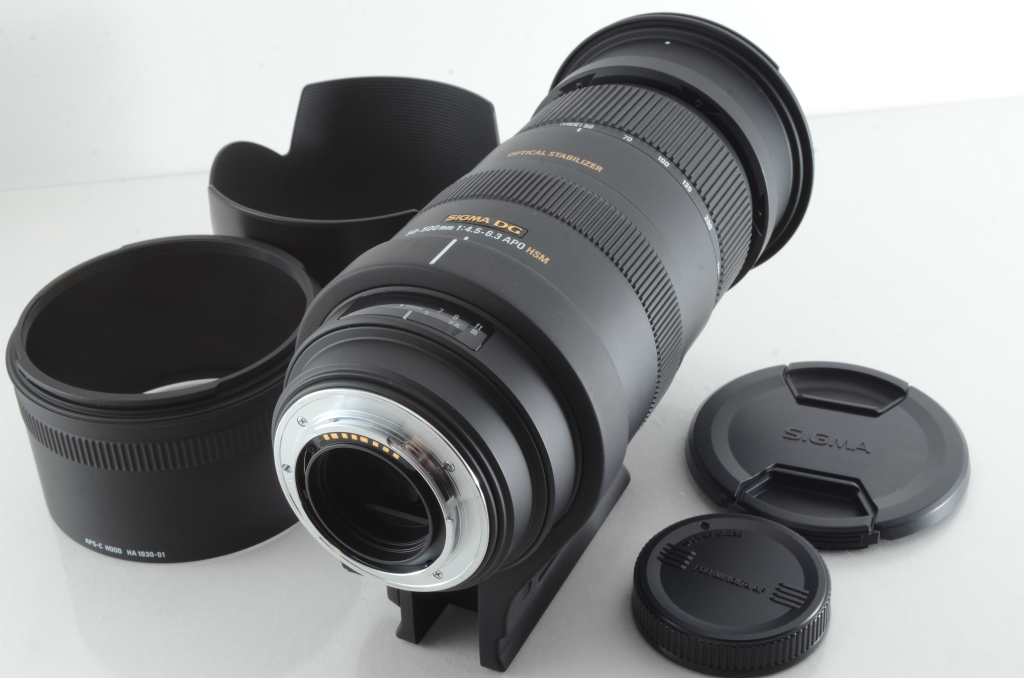 A450 ☆極上品!☆SIGMA APO 50-500mm F4.5-6.3 DG OS HSM for SONY A
