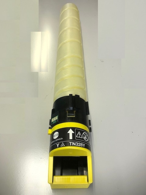 正式的 コニカ ミノルタ トナー TN328Y イエロー・bizuhub・C250i