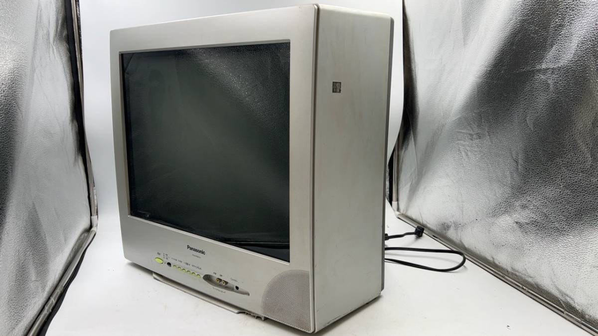 パナソニック Panasonic ブラウン管テレビ 21型　TH-21FR50 03年製 動作確認済_画像9