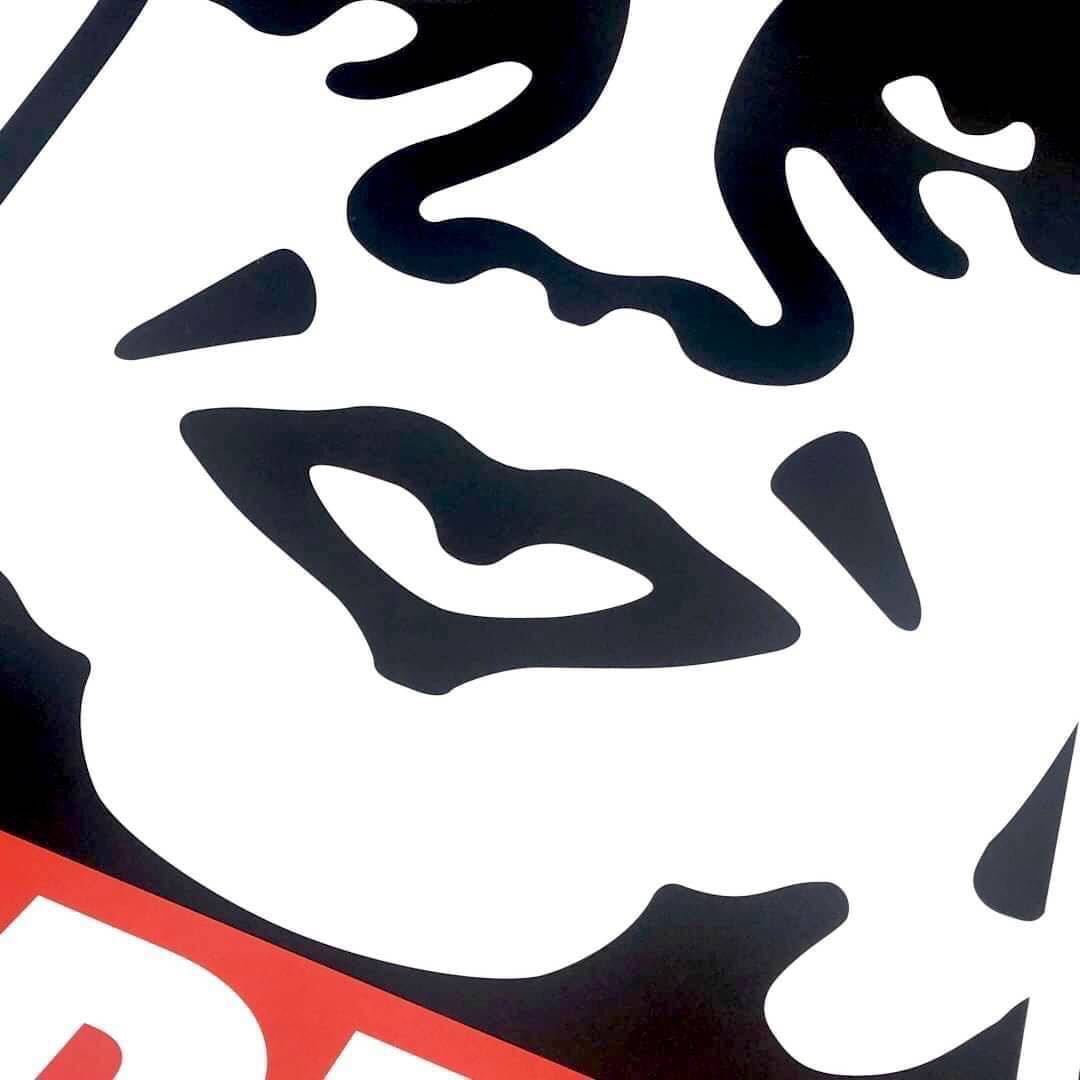 ★直筆サイン入り★】激レア OBEY オーベイ Shepard Fairey Poster ポスター / バンクシー Banksy Kaws kyne DOLK 村上隆_画像2