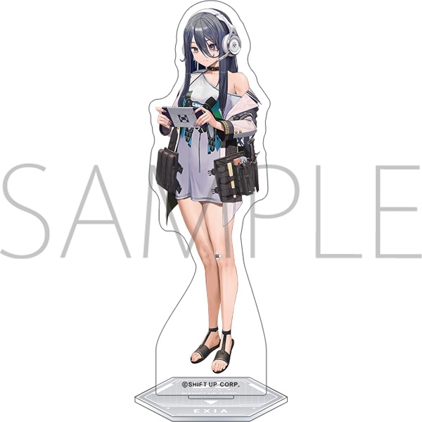 勝利の女神:NIKKE アクリルスタンド エクシア メガニケ アクリルフィギュア ムービック Goddess of Victory Acrylic Stand Figure Exia