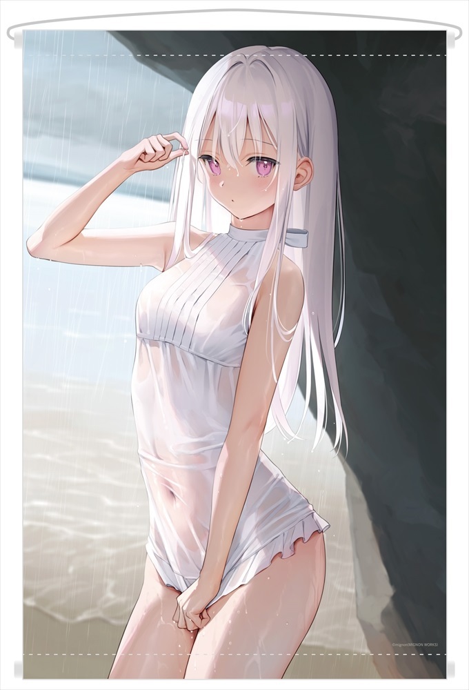 mignon works B2Wスエードタペストリー シロ ONLYSHOP perky ミニョン