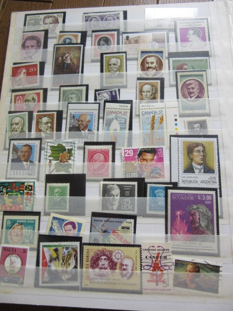 世界各国の外国切手を納めたストックブック　8ページ　_画像7