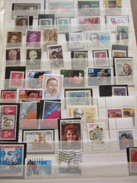 世界各国の外国切手を納めたストックブック　8ページ　_画像8
