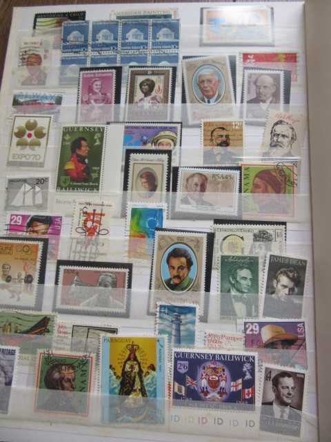 世界各国の外国切手を納めたストックブック　8ページ　_画像9