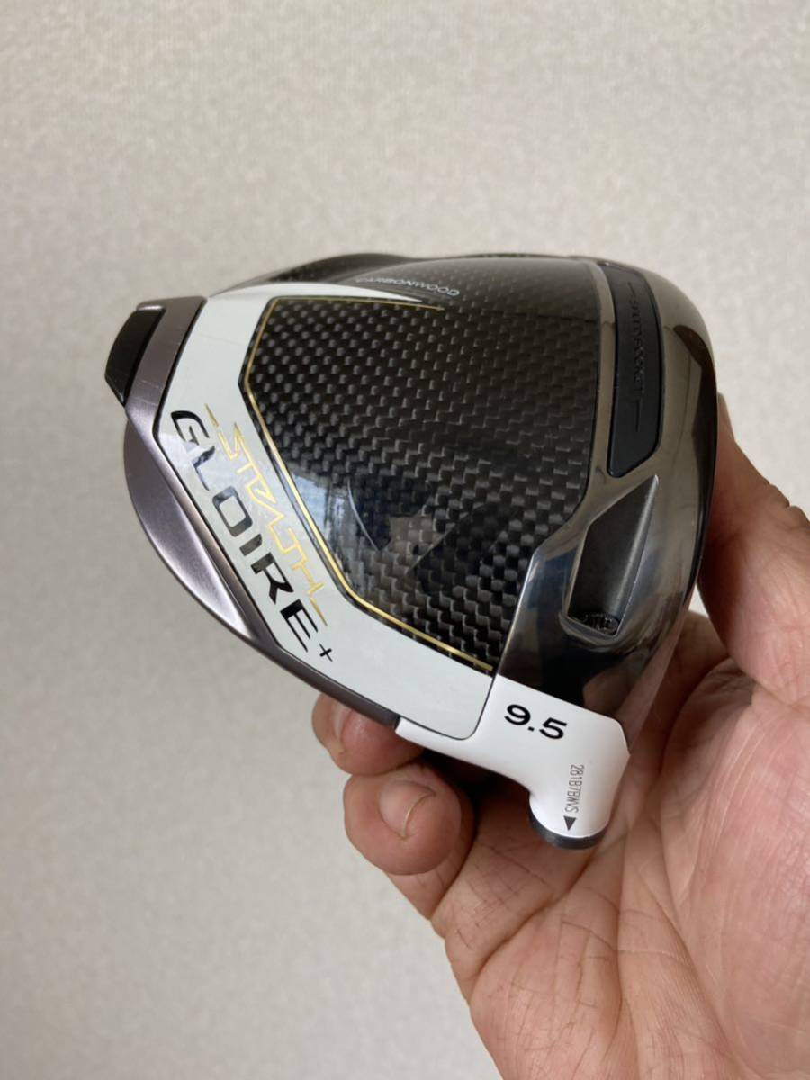 テーラーメイド ステルスグローレプラス9.5度ヘッドのみ