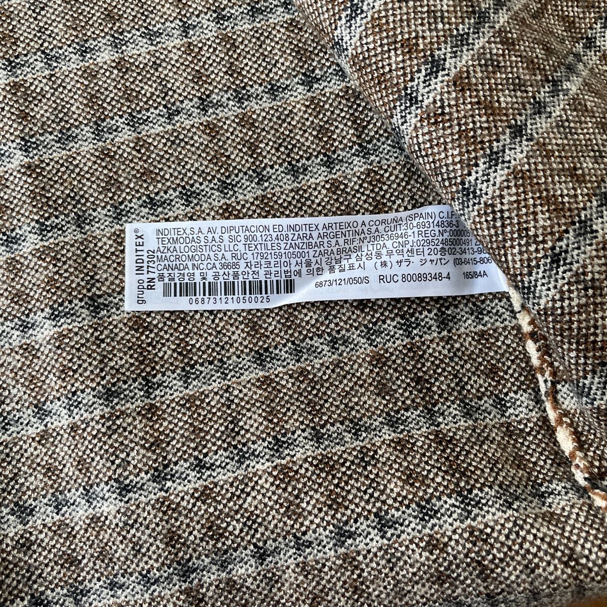 ZARA 千鳥格子もちもちパンツスーツ|Yahoo!フリマ(旧PayPay ZARA 千鳥格子もちもちパンツスーツ|Yahoo!フリマ(旧PayPay