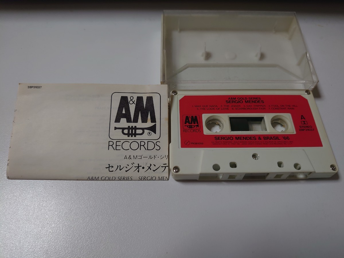 カセットテープ/セルジオ・メンデス/A＆M GOLD Series/中古品_画像3