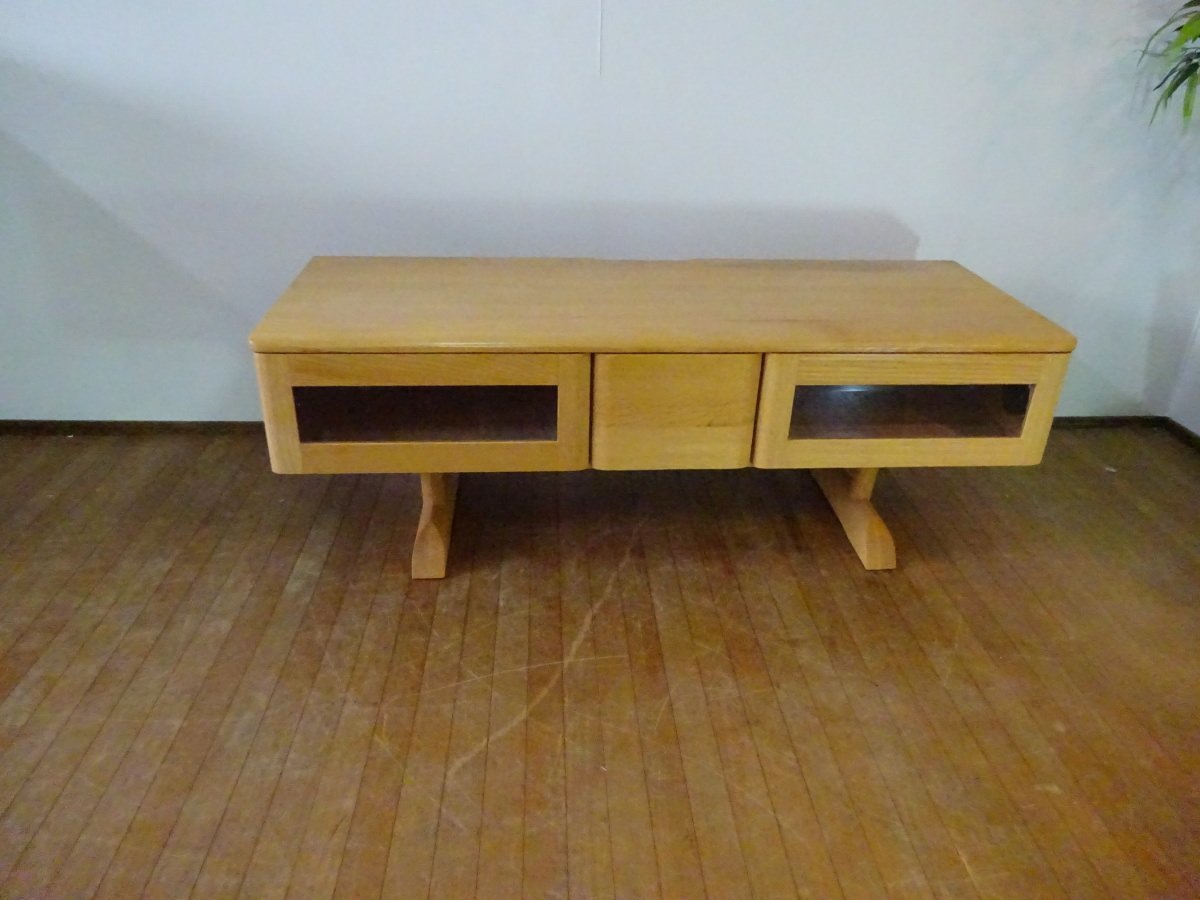 osk050511 【美品】 飛騨産業/キツツキ KAYA テレビボード LF560