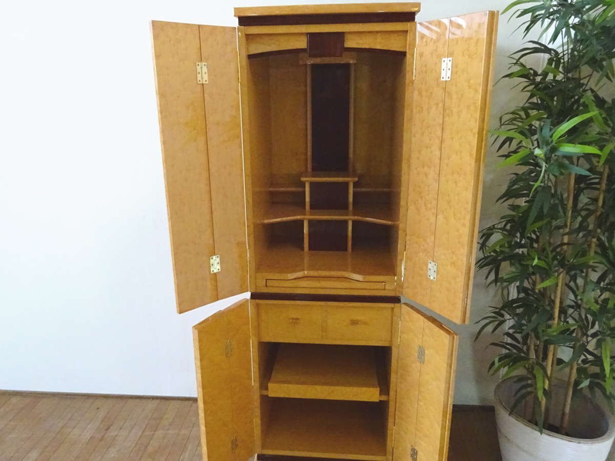 osk050525 【展示品】 府中家具 松岡家具 最高級 バーズアイ osk050525 【展示品】 府中家具 松岡家具 最高級 バーズアイ